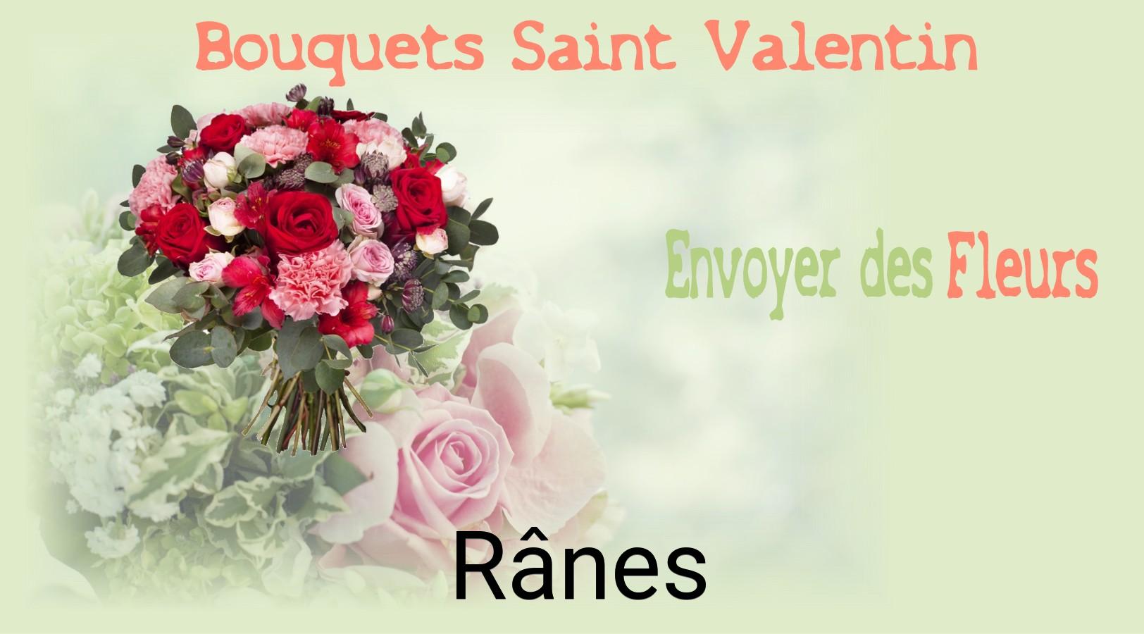Roses de Saint-Valentin livrées à Rânes